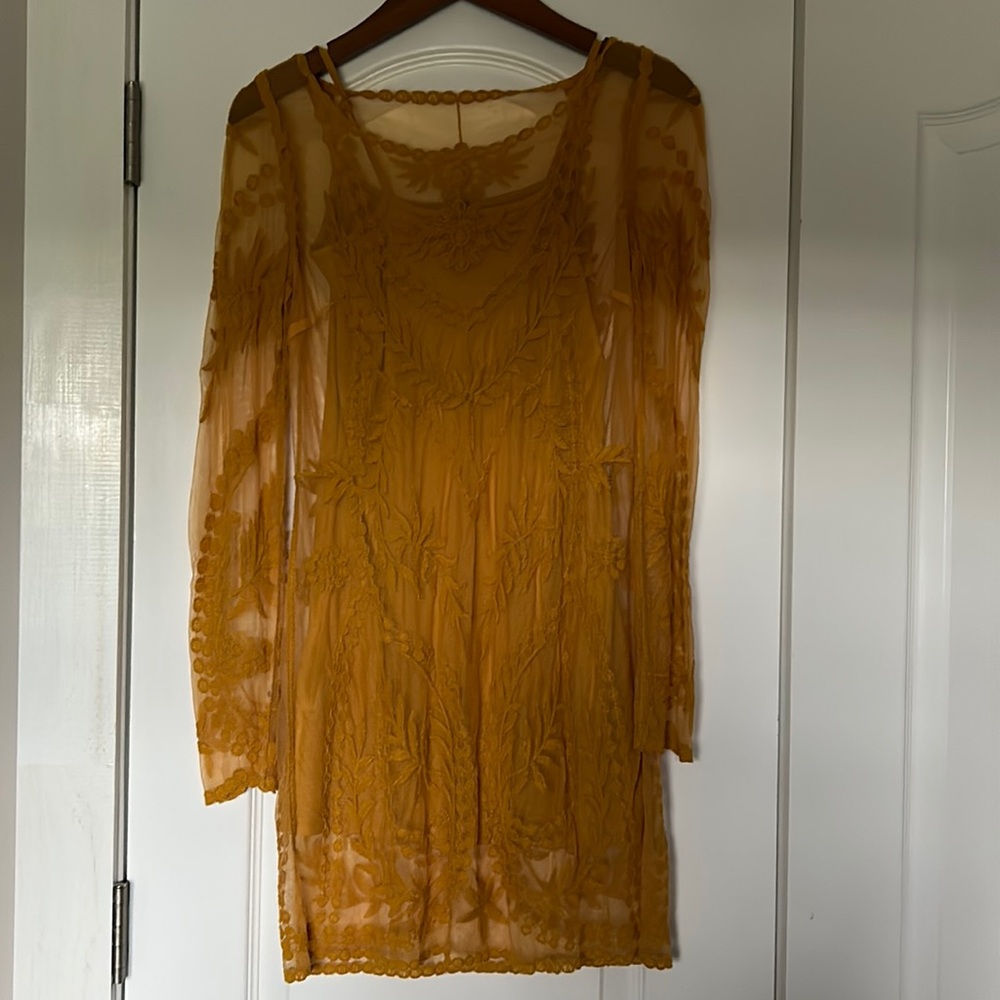 Lace Lined Dress